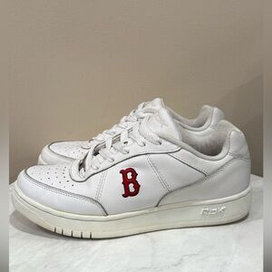 🔥Reebok Red Sox Y2K White Sneakers Man’s Sz 10 EUC🔥